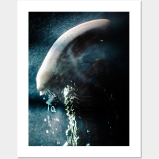 Xenomorph Drip Posters and Art